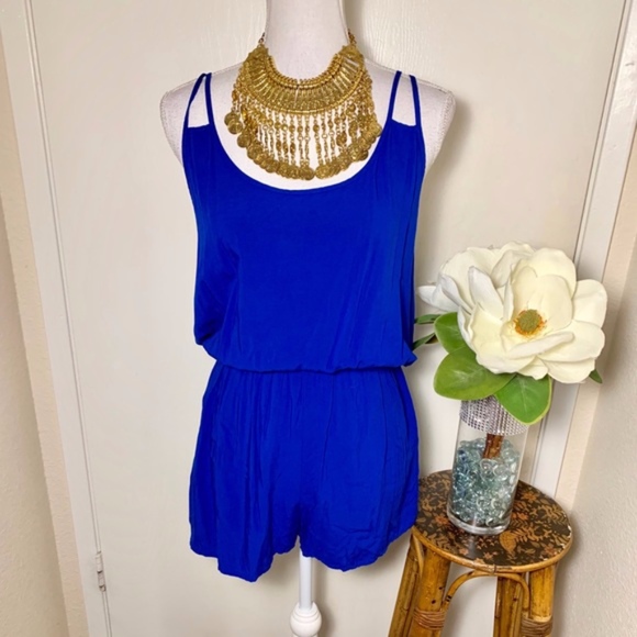 Forever 21 Pants - Royal Blue Romper